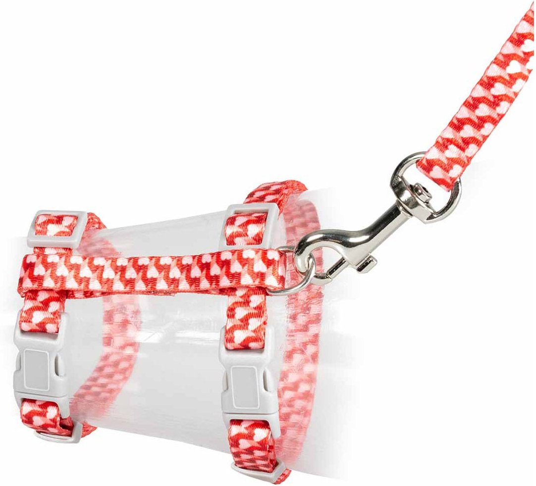 Duvoplus Katzen-Spazierset Retro-Herz