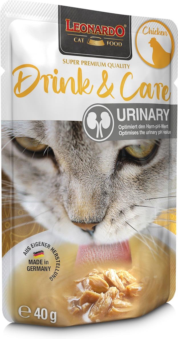 Leonardo Drink & Care Urinary Chicken 10x40g