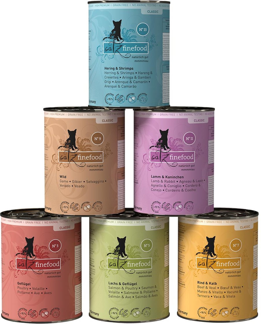 catz finefood - Multipack Dosen No. 3-13 6x400g
