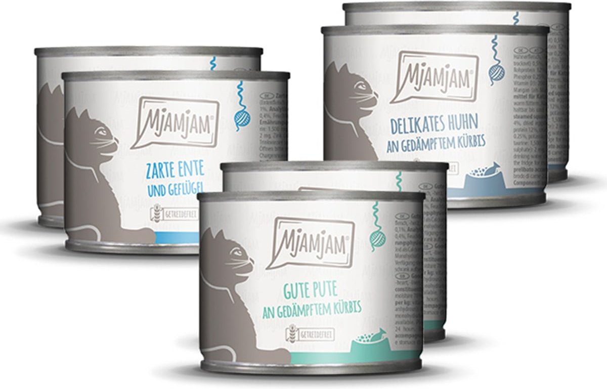 MjAMjAM - leckere Mahlzeiten Mixpaket II 6x200g