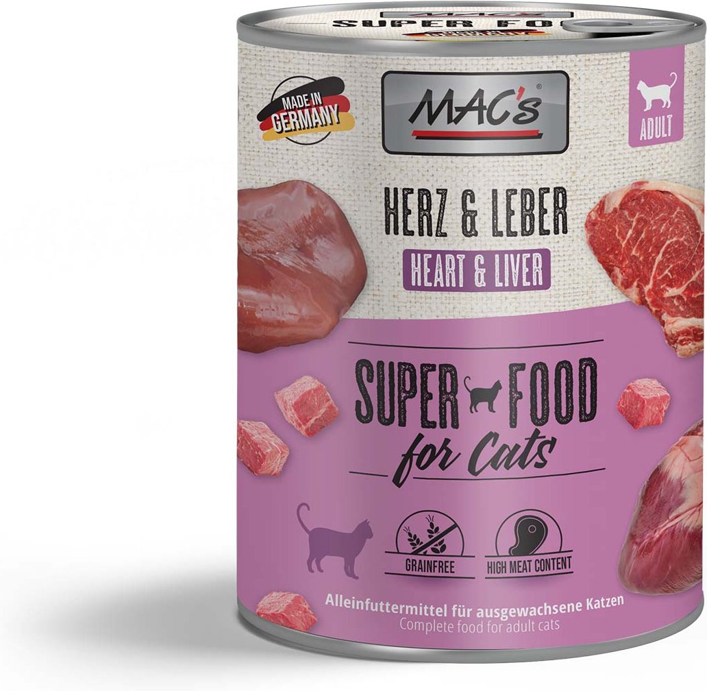 MAC's CAT Herz & Leber 12x800g