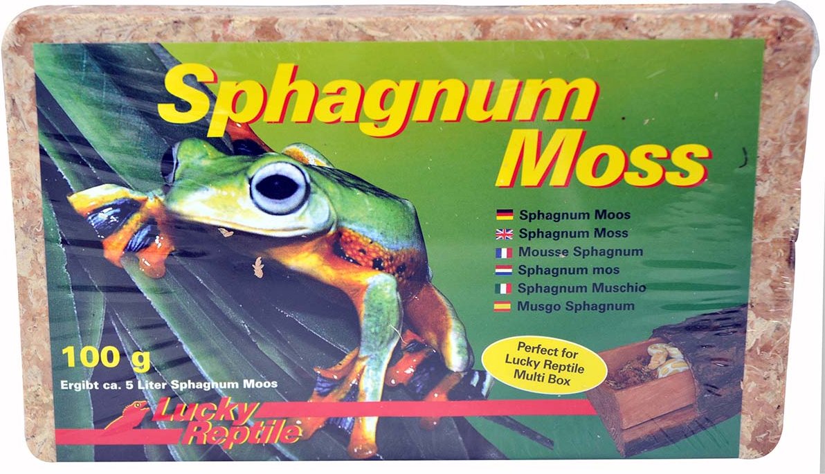 Lucky Reptile Sphagnum Moos 100g