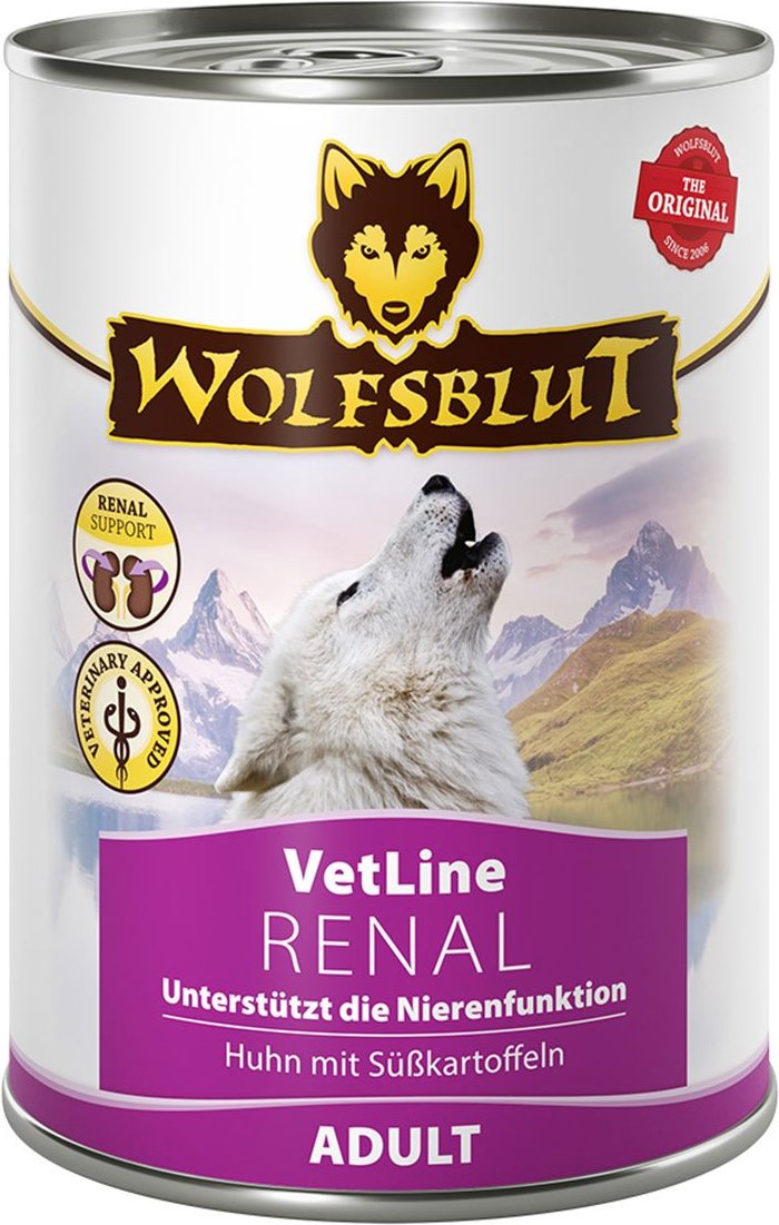 Wolfsblut VetLine Renal - Huhn 6x395g