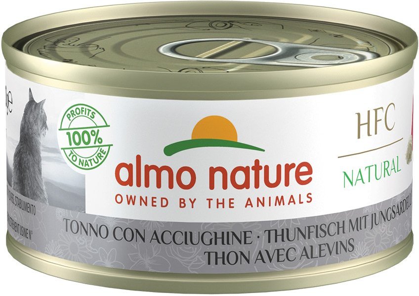 Almo Nature HFC Thunfisch mit Jungsardellen 6x70g