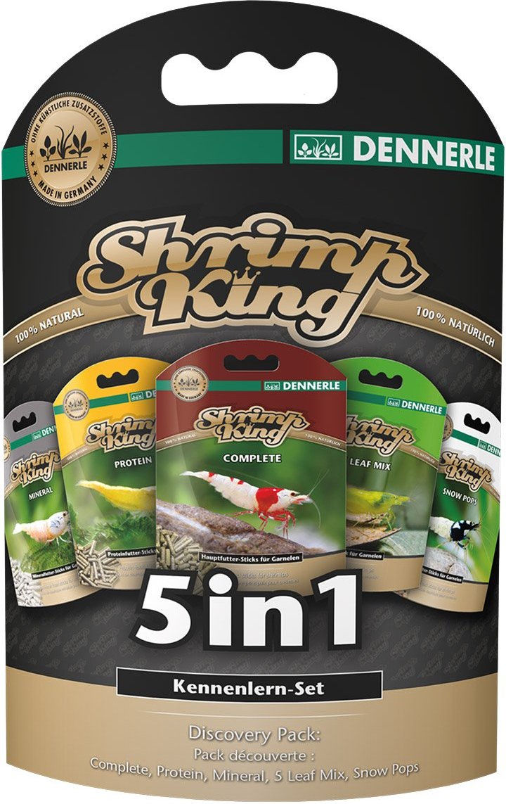 Dennerle Shrimp King Garnelenfutter Multipack 5in1