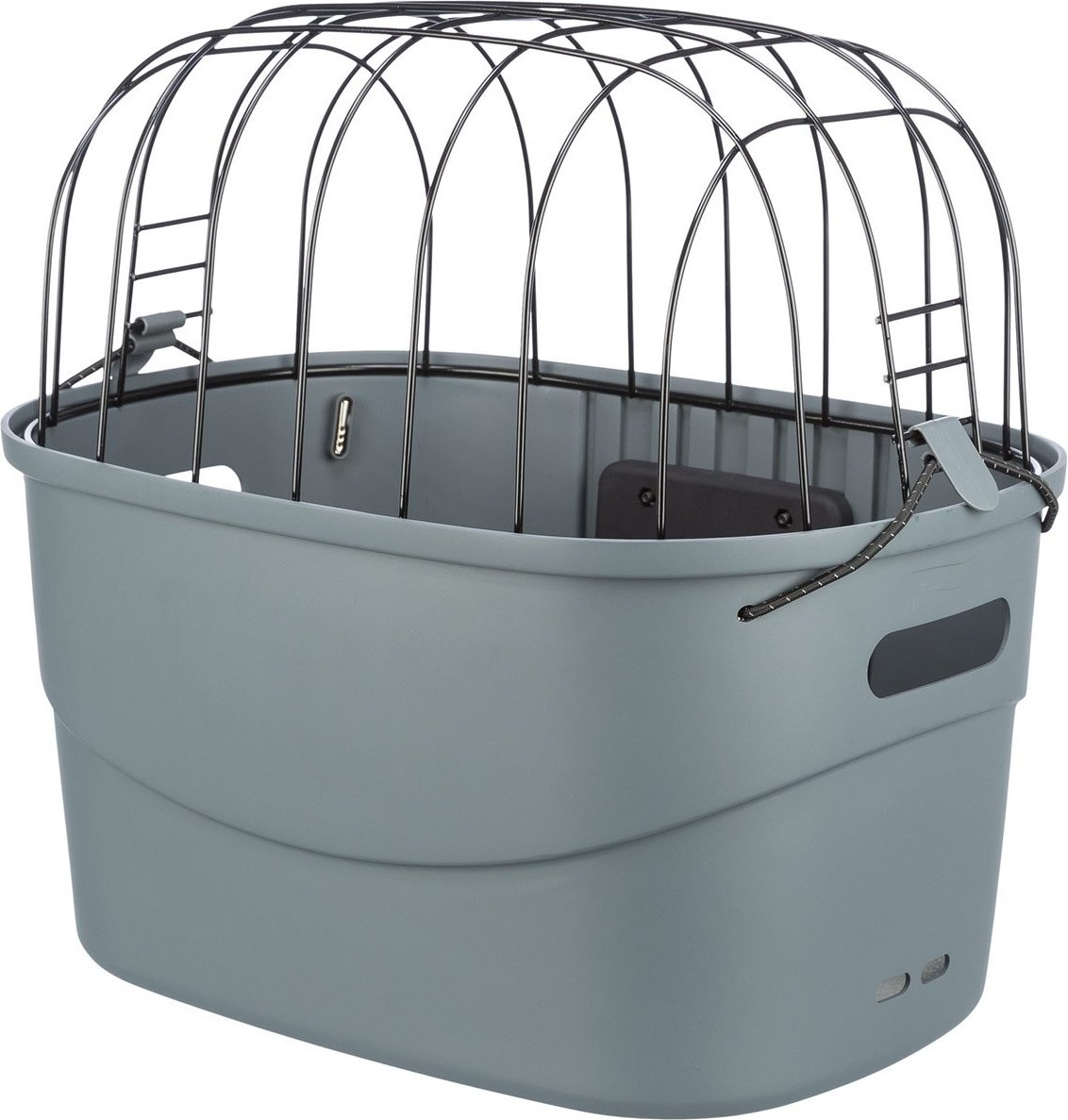 Trixie Front-Fahrradkorb, grau
