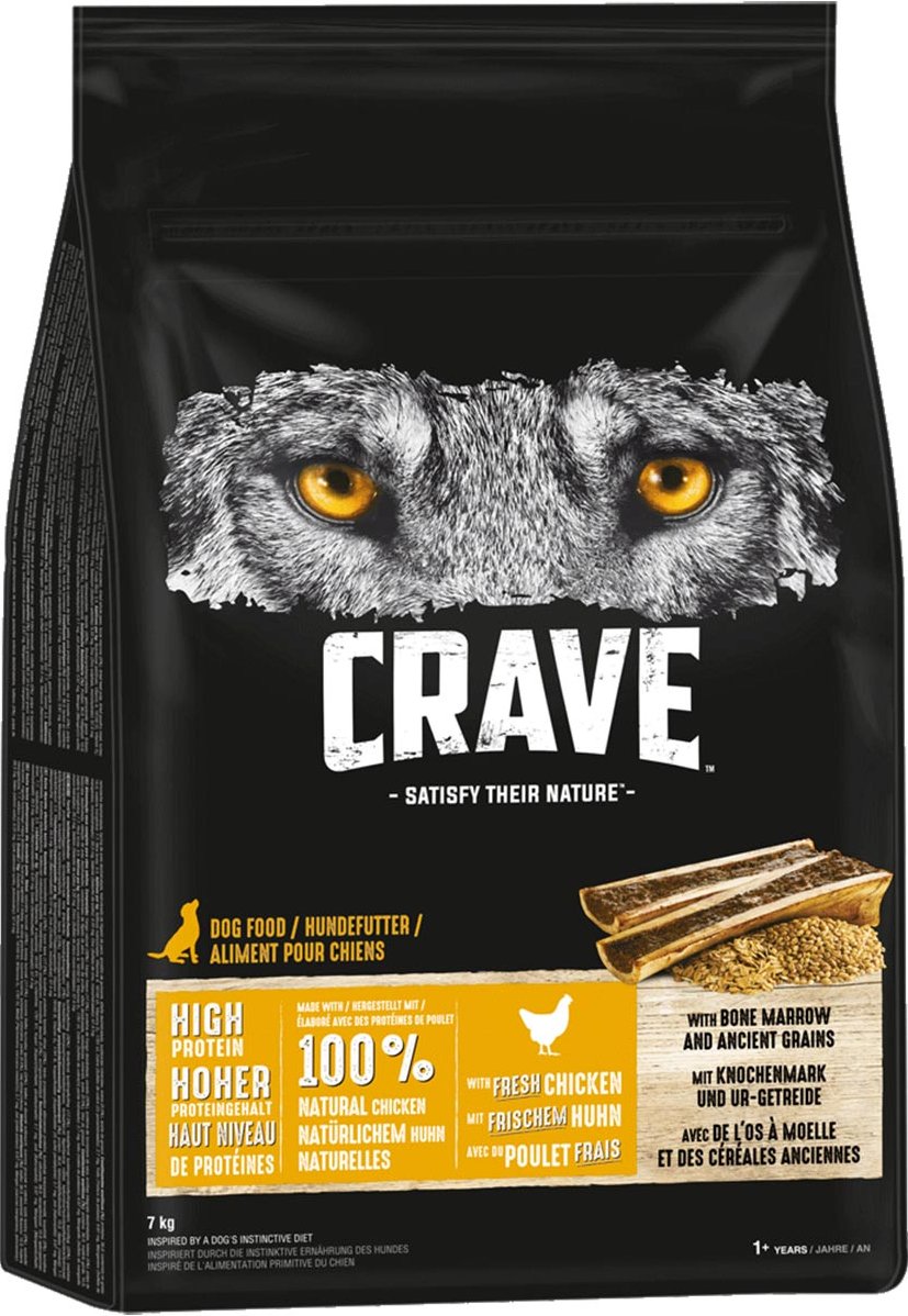 CRAVE Huhn mit Knochenmark und Urgetreide 7kg