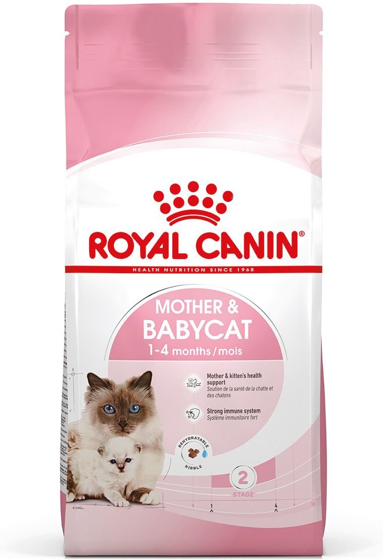 ROYAL CANIN MOTHER & BABYCAT Katzenfutter für tragende Katzen und Kitten 4kg