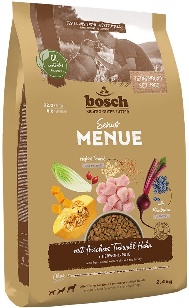 Bosch HPC MENUE Senior Tierwohl-Huhn 2,4kg