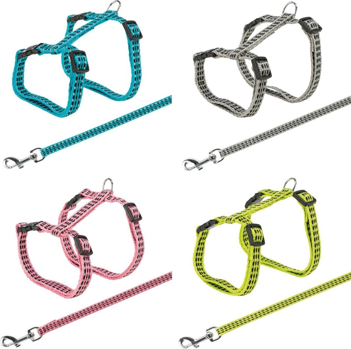 Trixie Katzen-Garnitur mit Leine, reflektierend