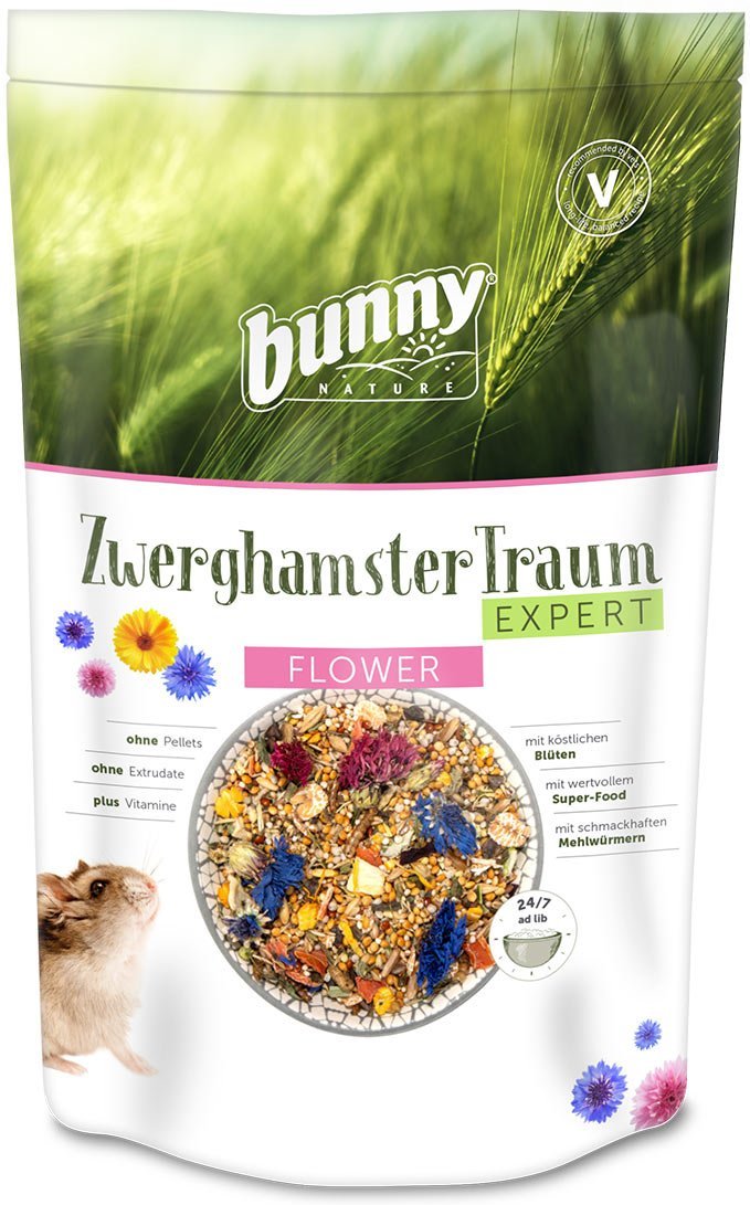 Bunny ZwerghamsterTraum EXPERT Flower 3x500g