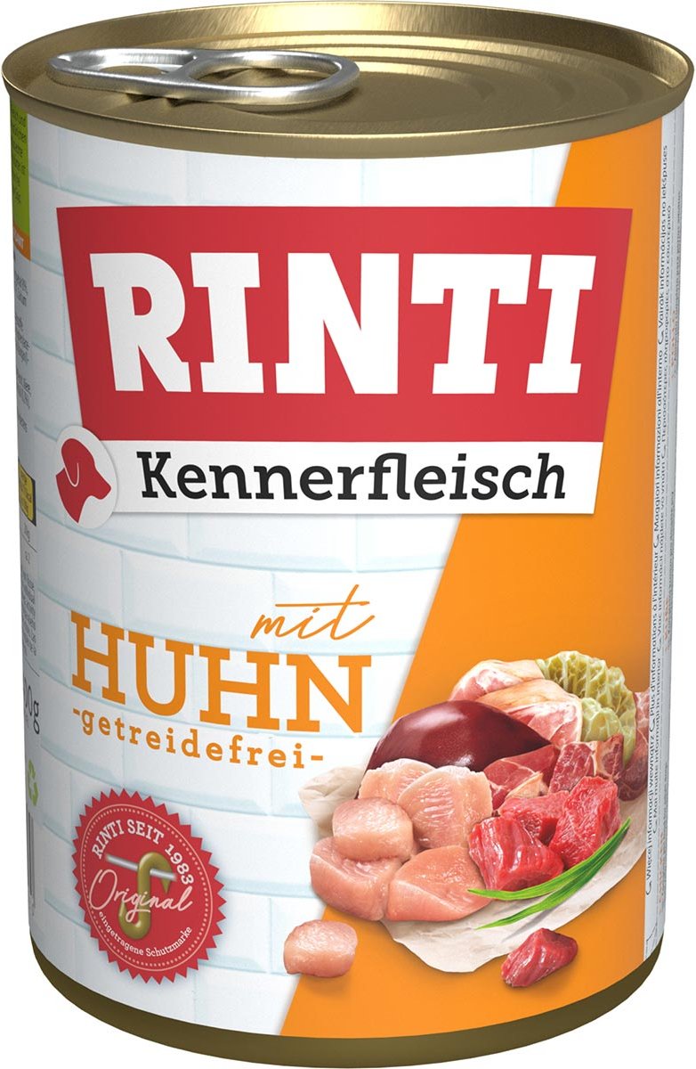 Rinti Kennerfleisch mit Huhn 24x400g