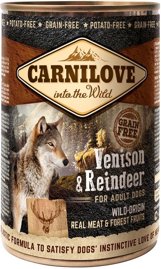 Carnilove Dog - Adult - Venison & Reindeer 6x400g