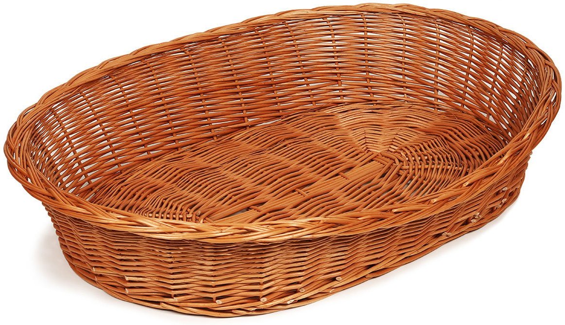 Thumbnail - Aumüller Hundekorb aus gesottener Weide 100x76x18cm