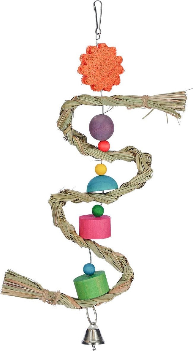 Kerbl Vogelspielzeug Nature mit Glocke und Sisal