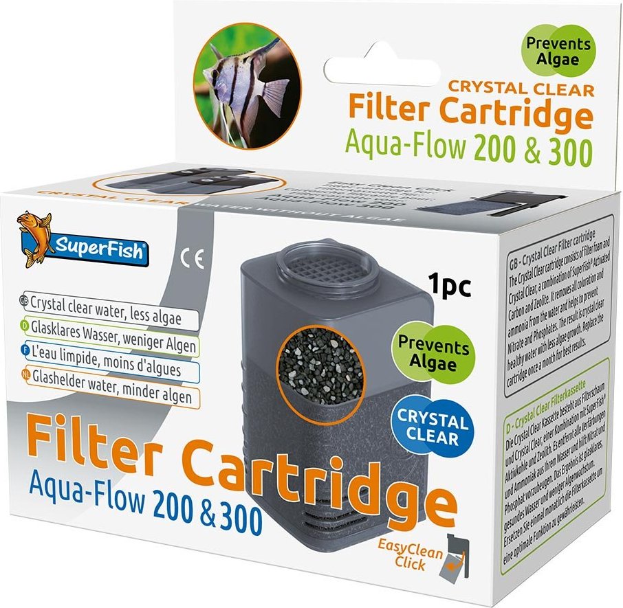 SuperFish Aqua-Flow Crystal Clear Kassette 200/300 1 Stück