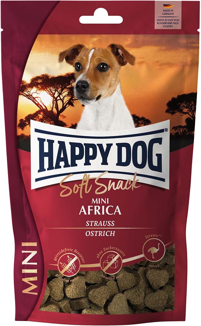 Happy Dog SoftSnack Mini Africa 100g