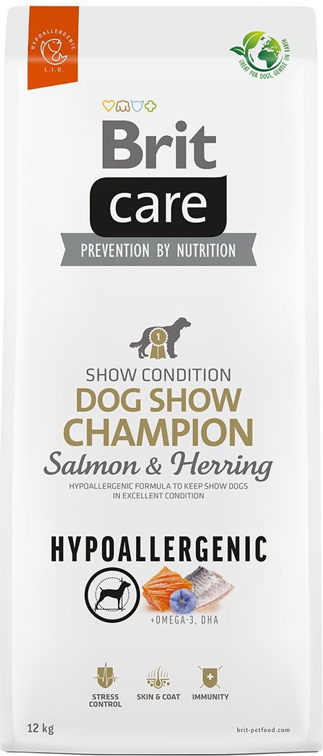 Brit Care Dog Hypoallergenic Dog Show Champion 12 kg