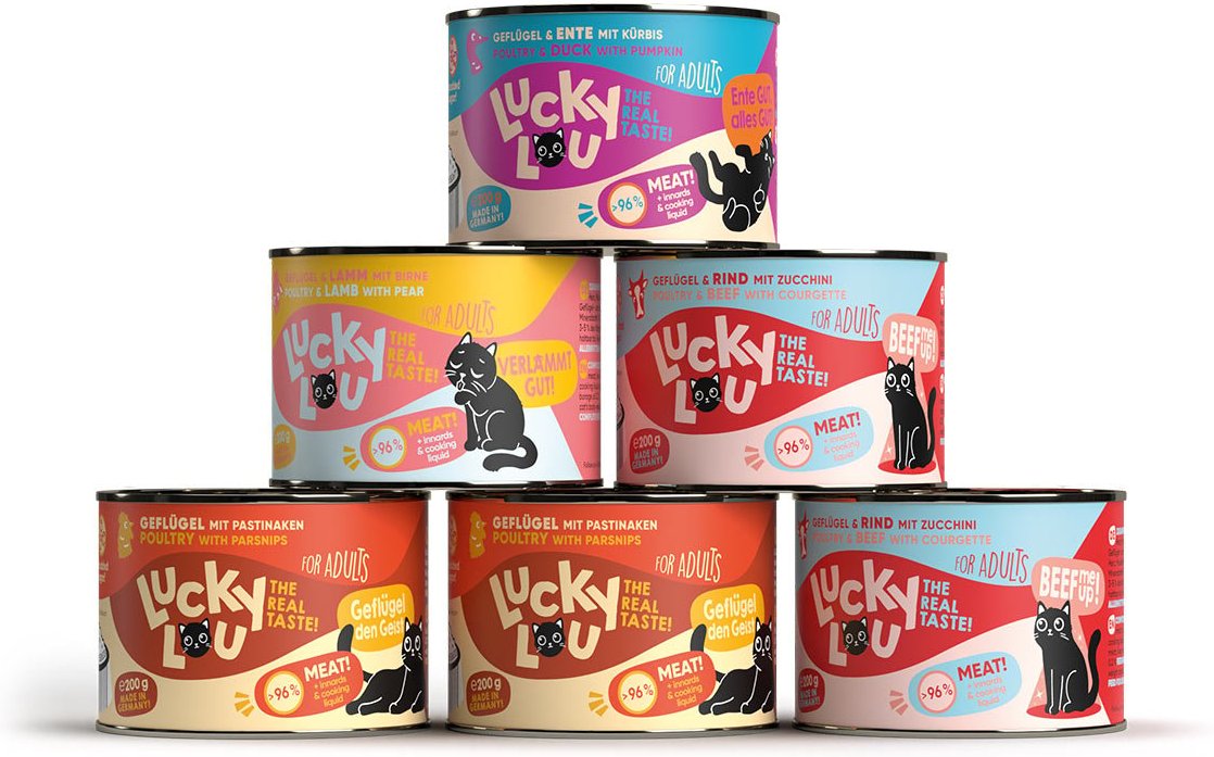 Lucky Lou Lifestage Adult Tasty-Mix 6x200g