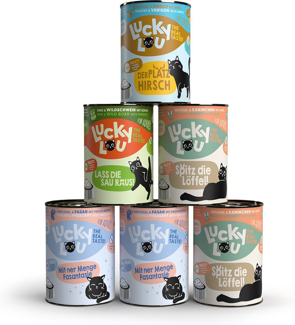 Lucky Lou Lifestage Adult Wild-Mix 6x400g