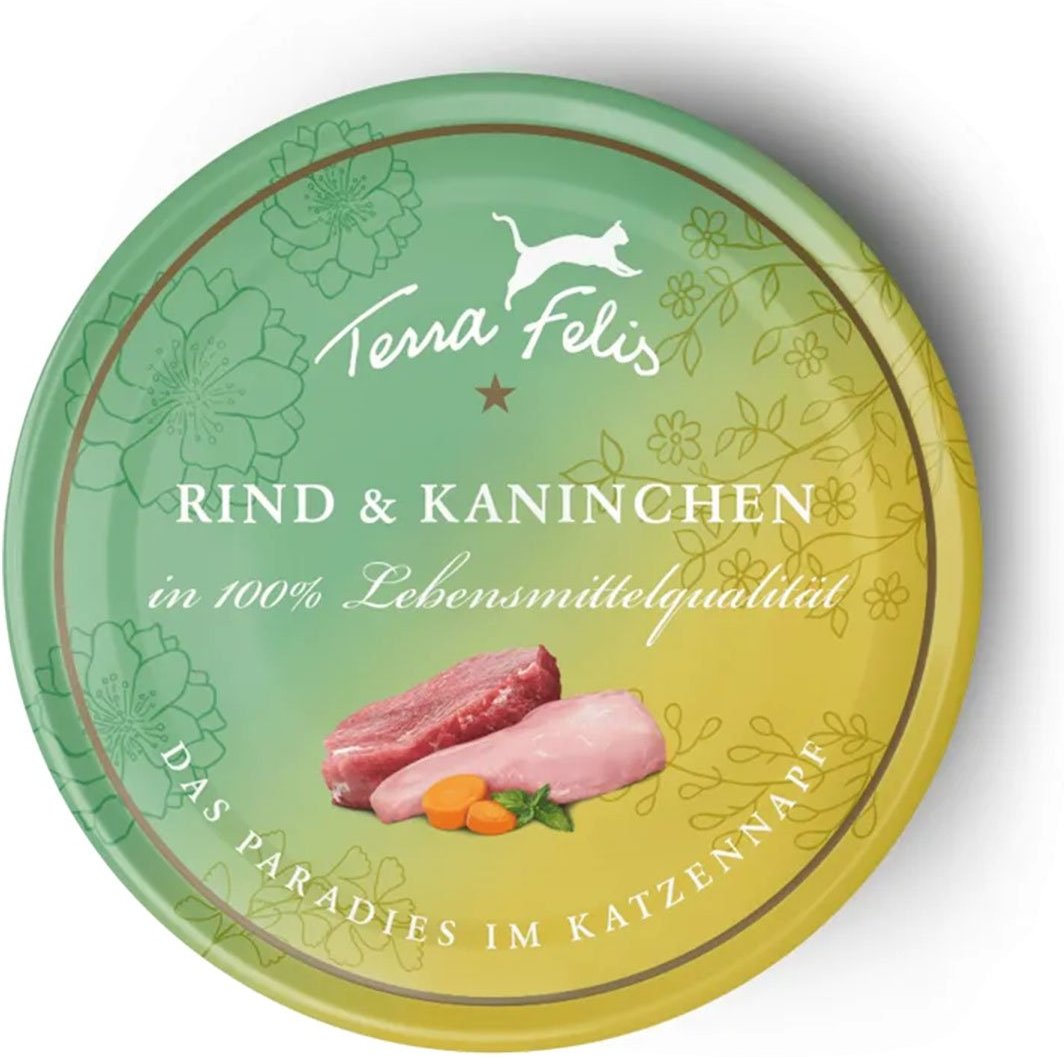 Terra Felis Rind & Kaninchen 12x80g
