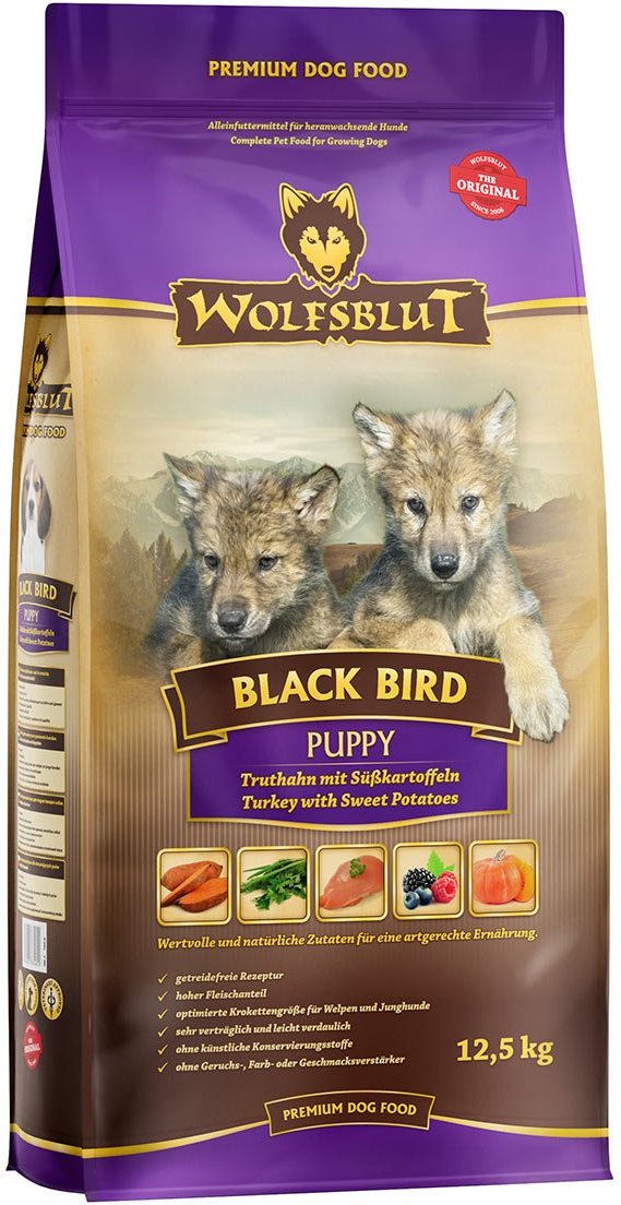 Wolfsblut Black Bird Puppy 2x12,5kg