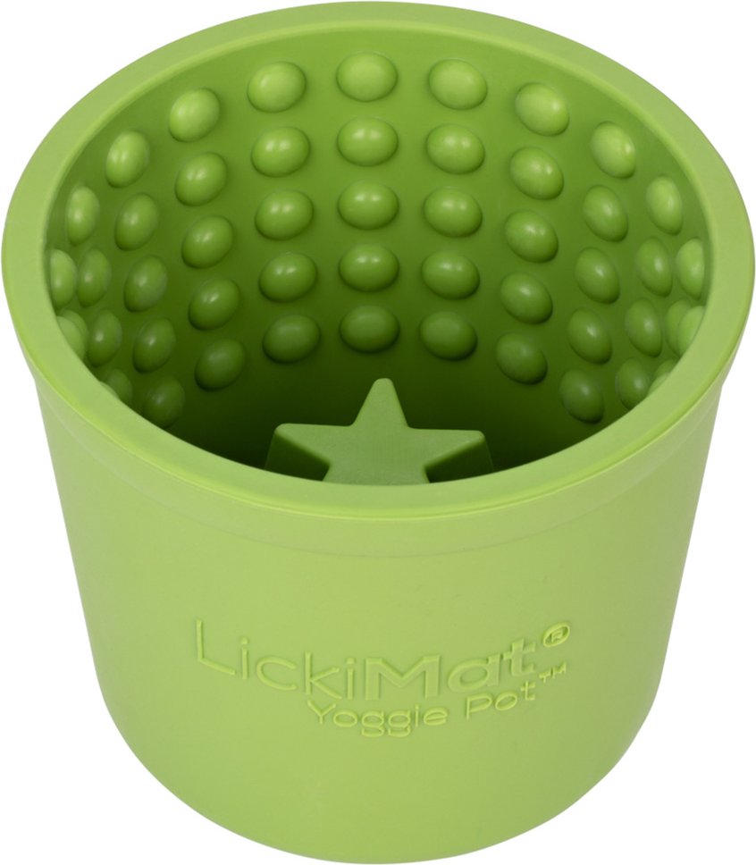 LickiMat Yoggie Pot grün