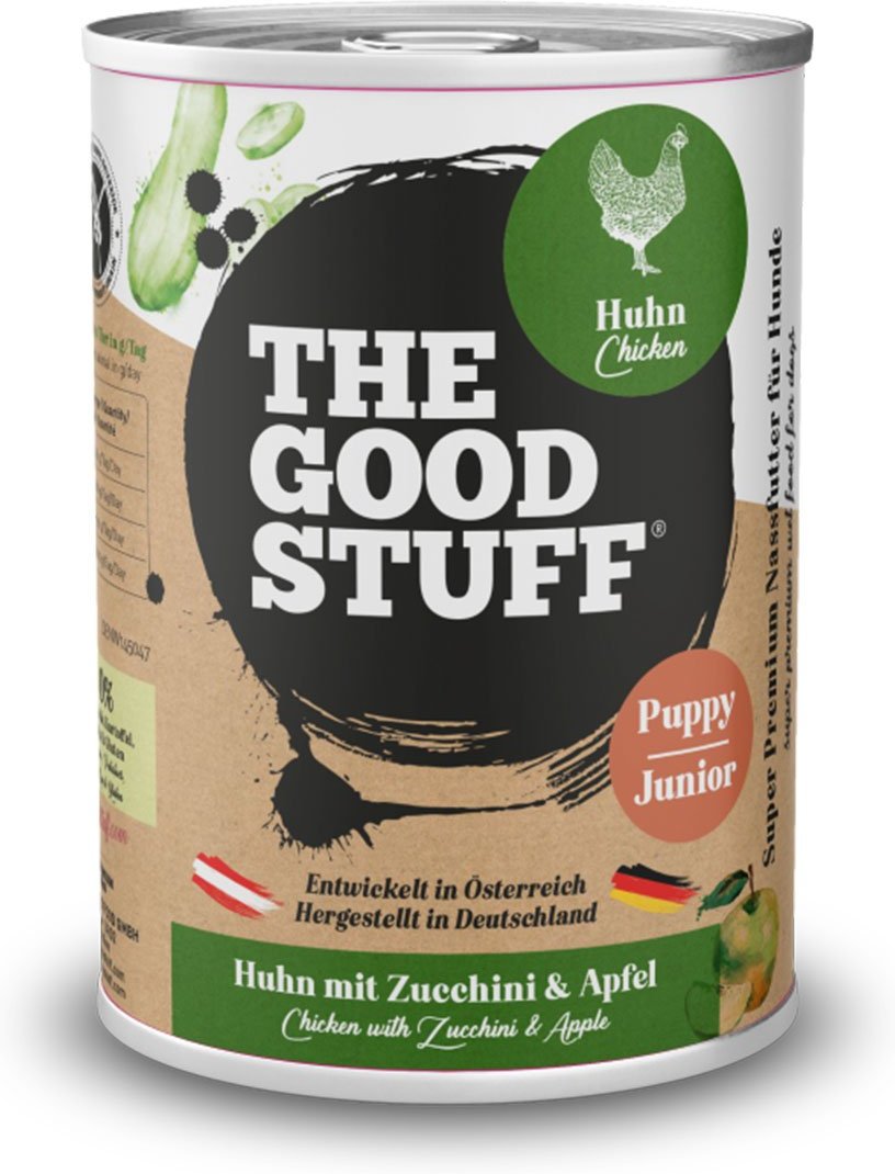 The Goodstuff Puppy Huhn mit Zucchini & Apfel 6x400g