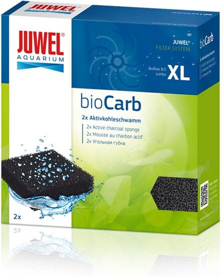 Juwel Aktivkohle-Filterschwamm bioCarb Bioflow Bioflow 8.0-Jumbo