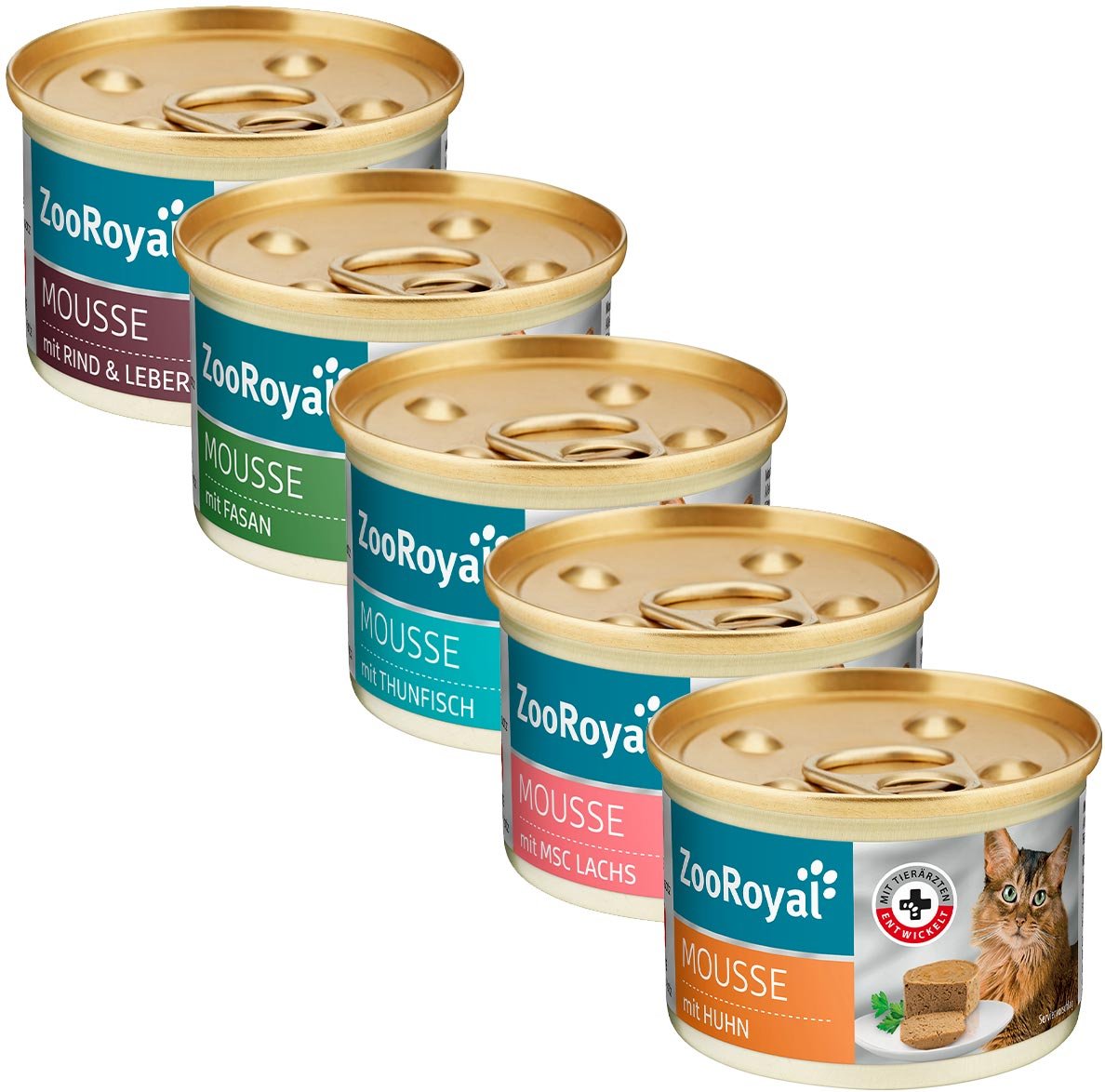 ZooRoyal Mousse Mixpaket 60x85g