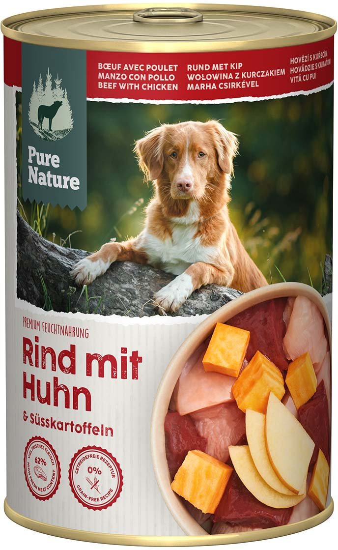 Pure Nature ADULT Rind mit Huhn 6x400g