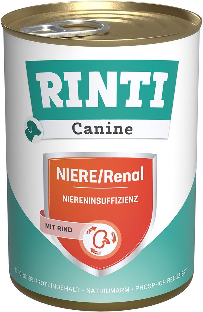RINTI Canine Niere/Renal Rind 6x400g