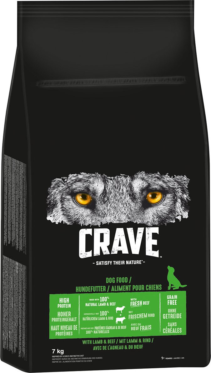 CRAVE Adult mit Lamm und Rind 7kg
