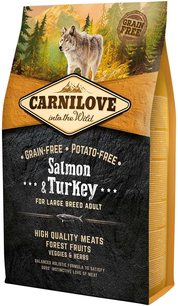 Carnilove Dog Adult Large Breed - Salmon & Turkey 12kg