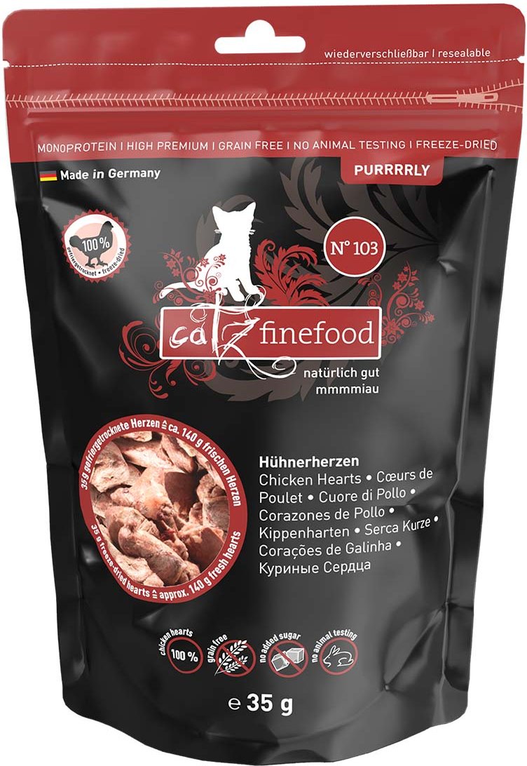 catz finefood PURE Hühnerherz 35g