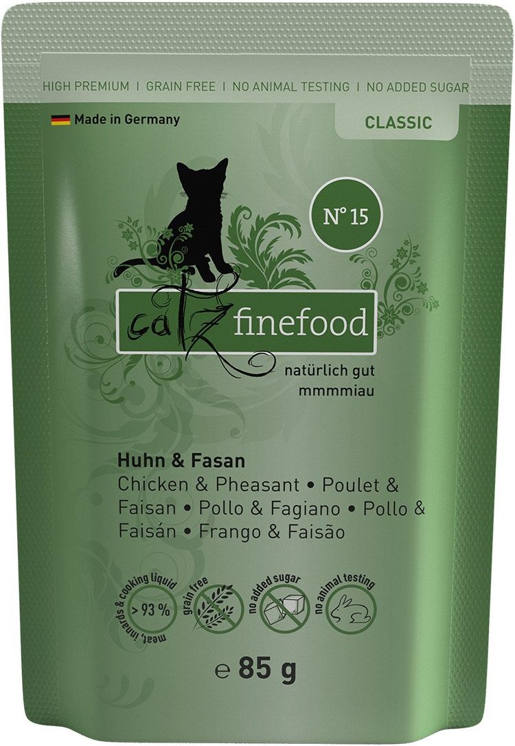 catz finefood - No. 15 Huhn & Fasan 16x85g