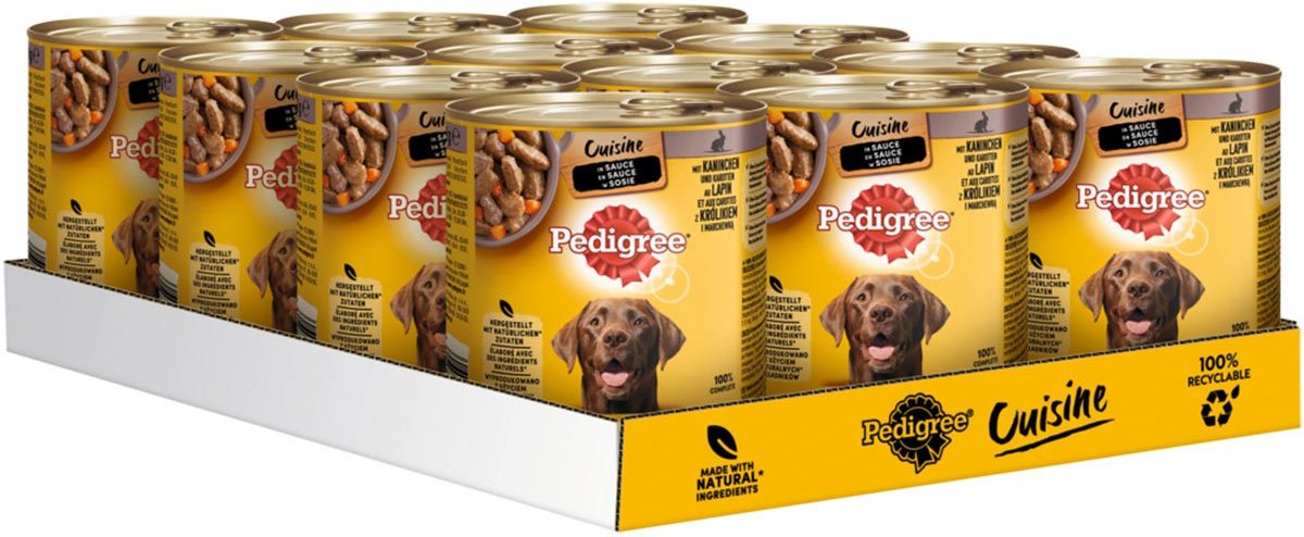 PEDIGREE Cuisine Sauce Kaninchen & Karotten 12x800g