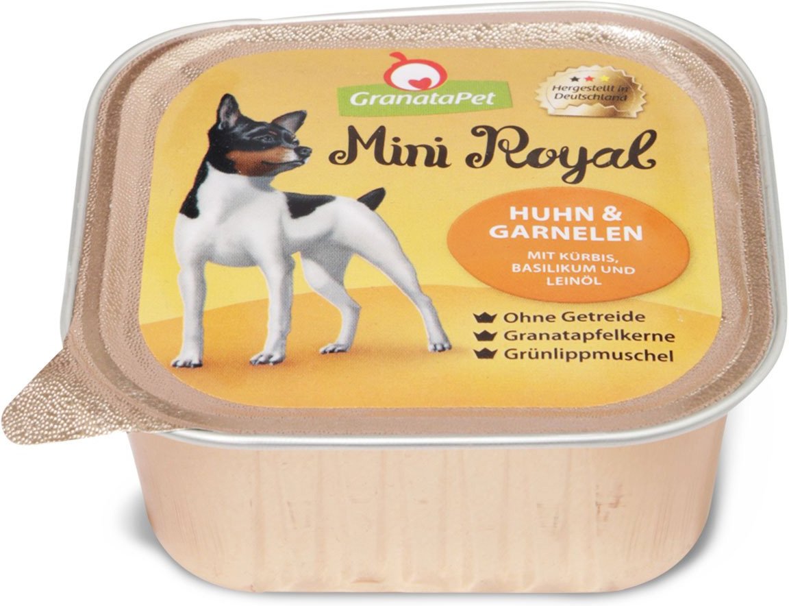 GranataPet Mini Royal Huhn und Garnelen 11x150g