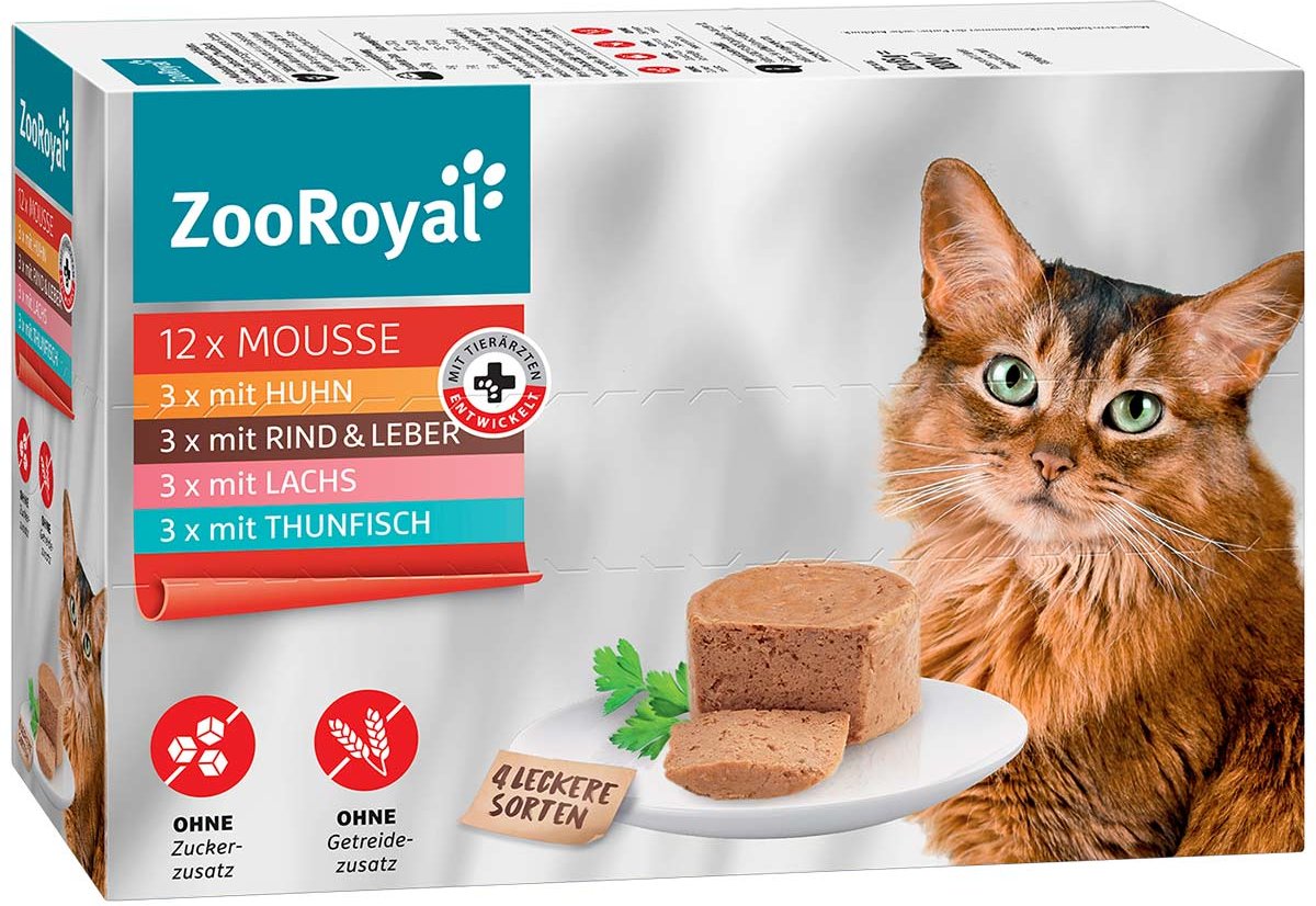 ZooRoyal Mousse Multipack 12x85 g