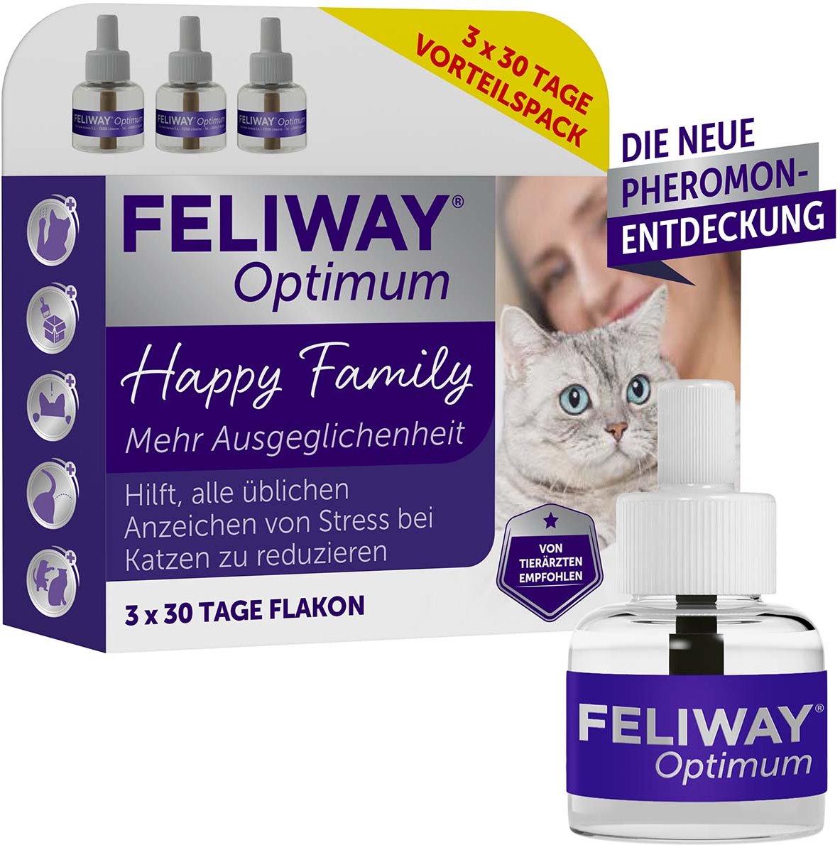 FELIWAY Optimum 3x30 Tage Vorteilspack