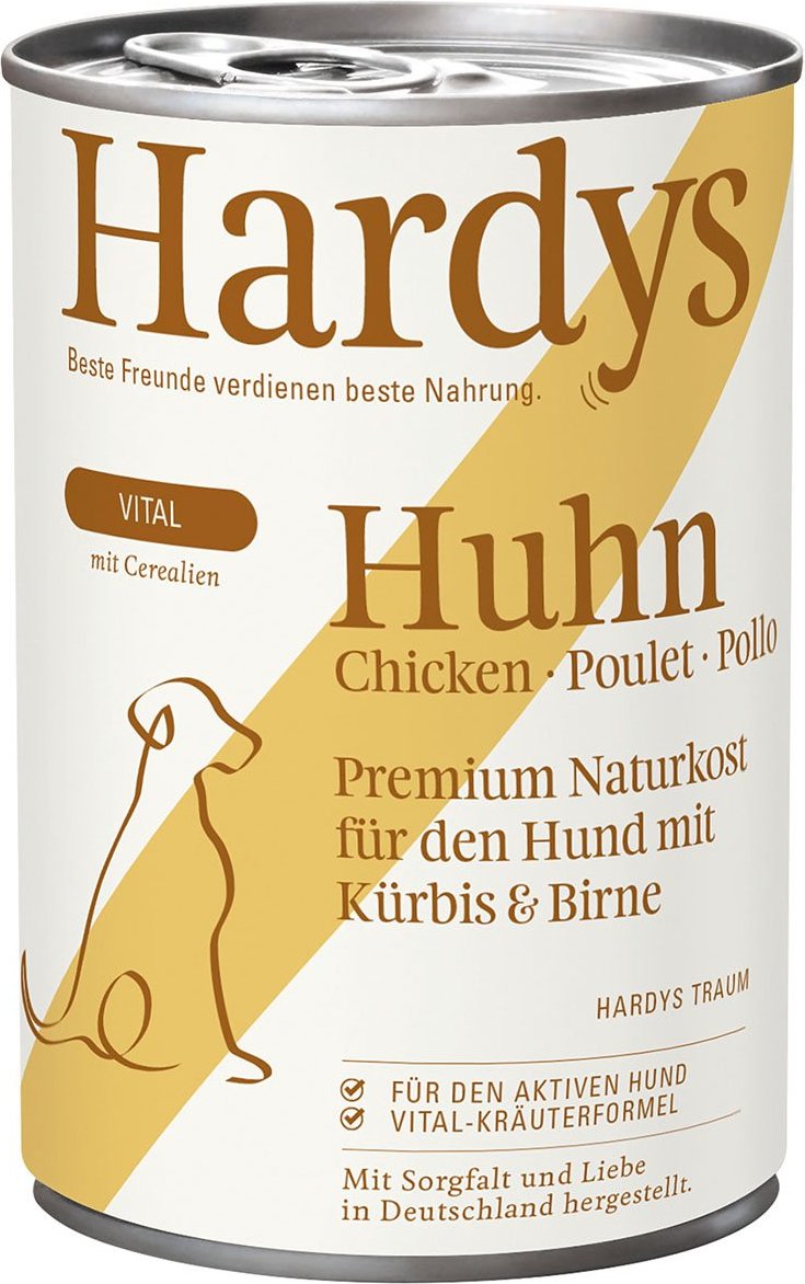 Hardys VITAL Huhn mit Kürbis & Birne 12x400g