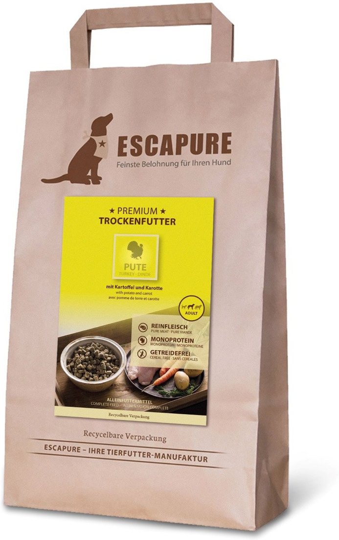 Escapure Pute Premium Trockenfutter Adult 1,5kg
