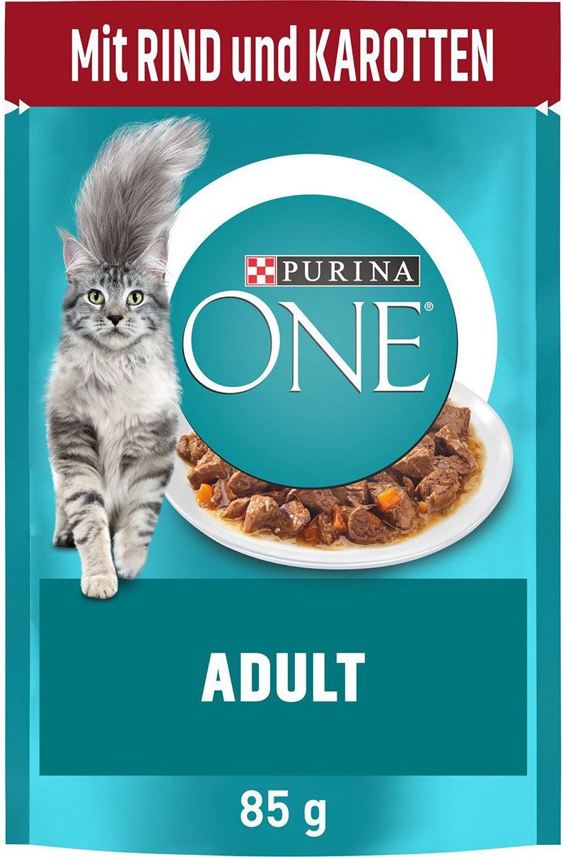 Thumbnail - PURINA ONE Adult in Sauce Rind 26x85g