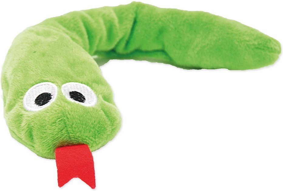 Aumüller Schlange Snakey Katzenspielkissen mit Baldrianwurzel und Dinkelspelz