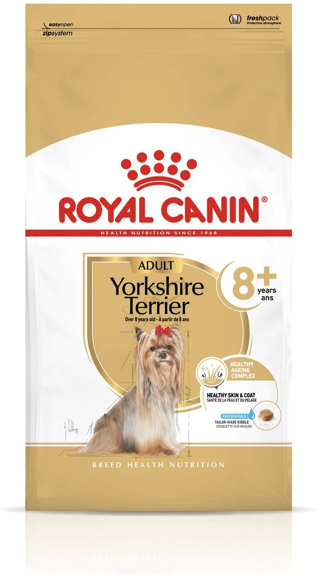 ROYAL CANIN Yorkshire Terrier 8+ Trockenfutter für ältere Hunde 1,5kg