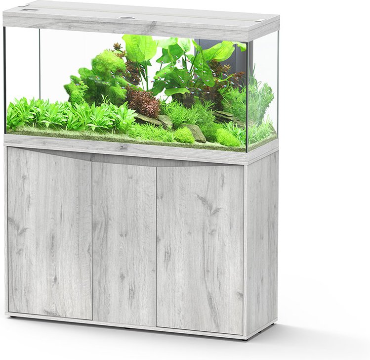 Aquatlantis Aquarienkombination Splendid Ultra 120 240l Esche Weiß Kombi