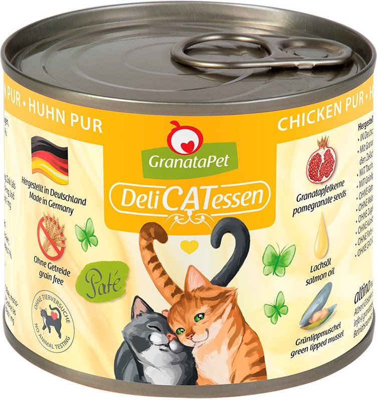 GranataPet Katze - Delicatessen Dose Huhn PUR 6x200g