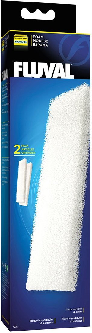 Fluval Filterschaumstoff für 404, 405, 406 (2er-Set)