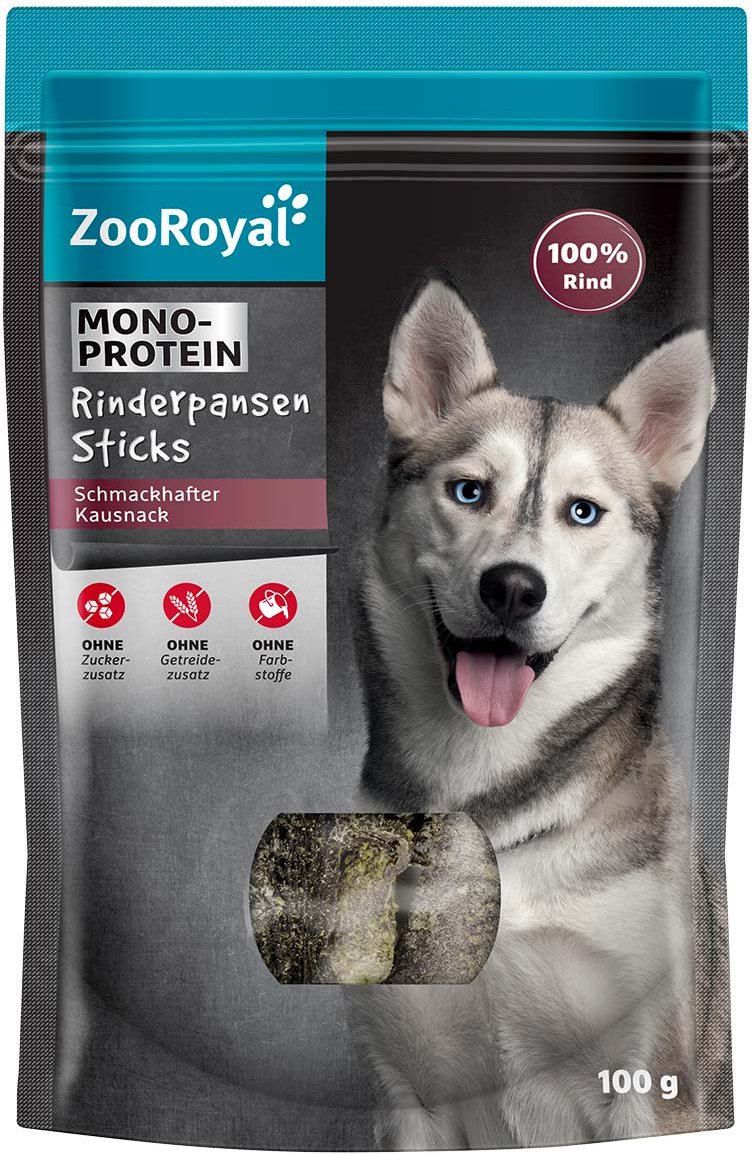 ZooRoyal Rinderpansen Sticks 100g