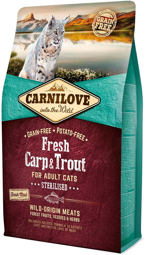 Carnilove Cat Adult Fresh - Carp & Trout / Sterilised 2kg